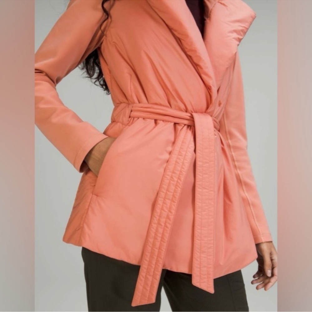 ✅ LULULEMON Serene Light Wrap - Pink Savannah - Sz 8